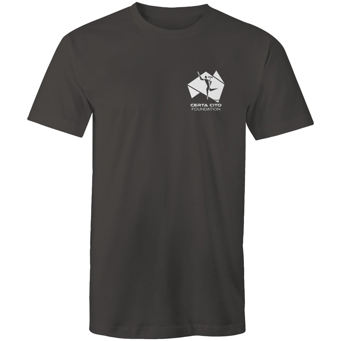 Men's Staple T-shirt - White Block Logo