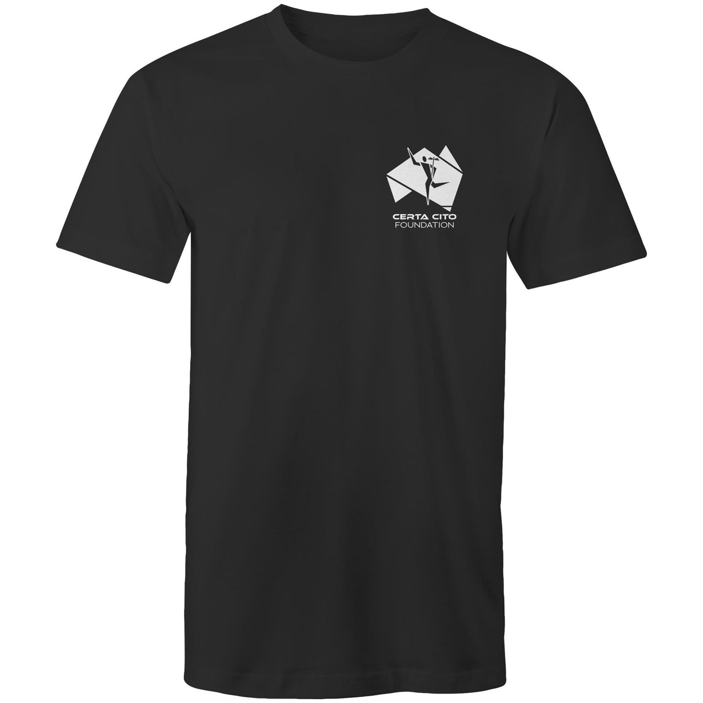 Men's Staple T-shirt - White Block Logo