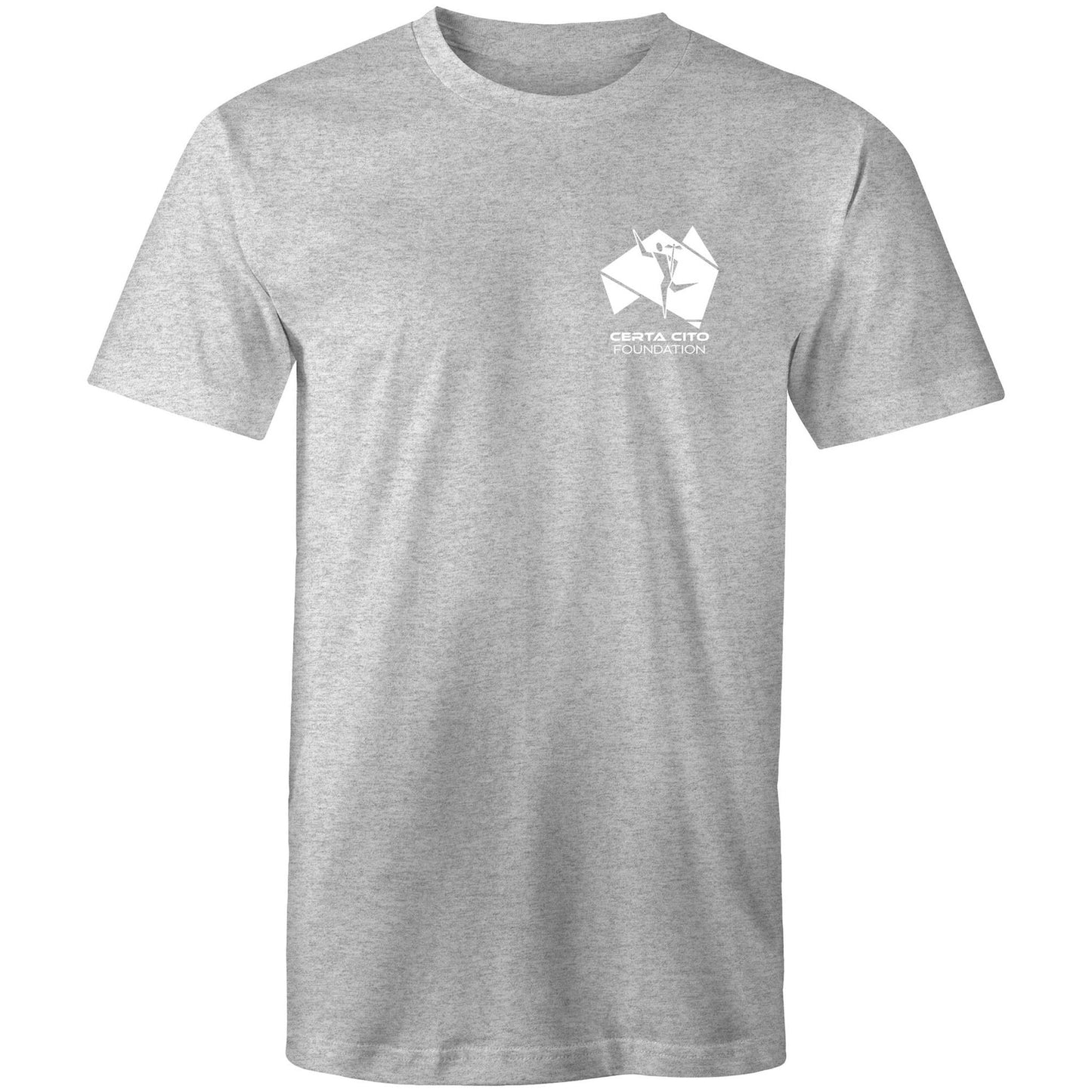 Men's Staple T-shirt - White Block Logo