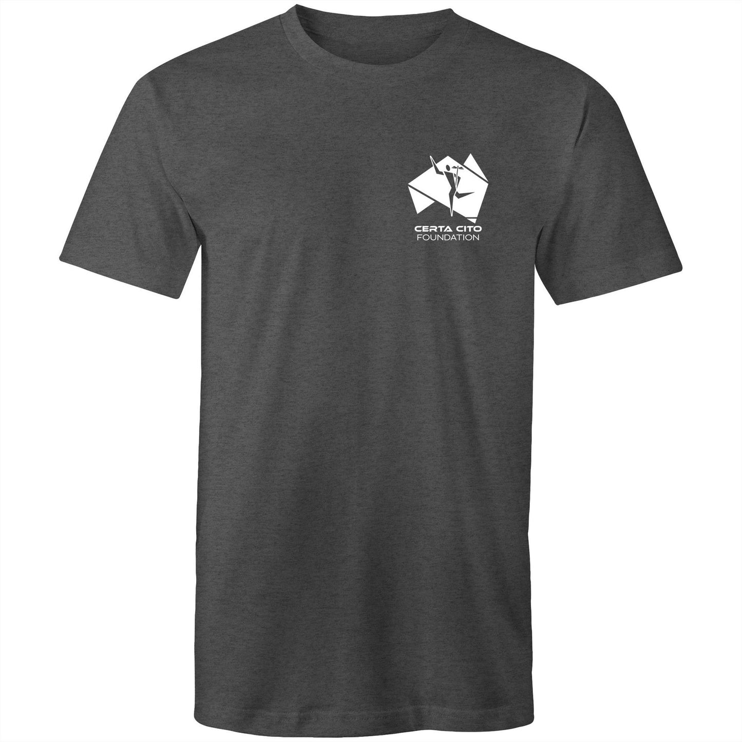 Men's Staple T-shirt - White Block Logo