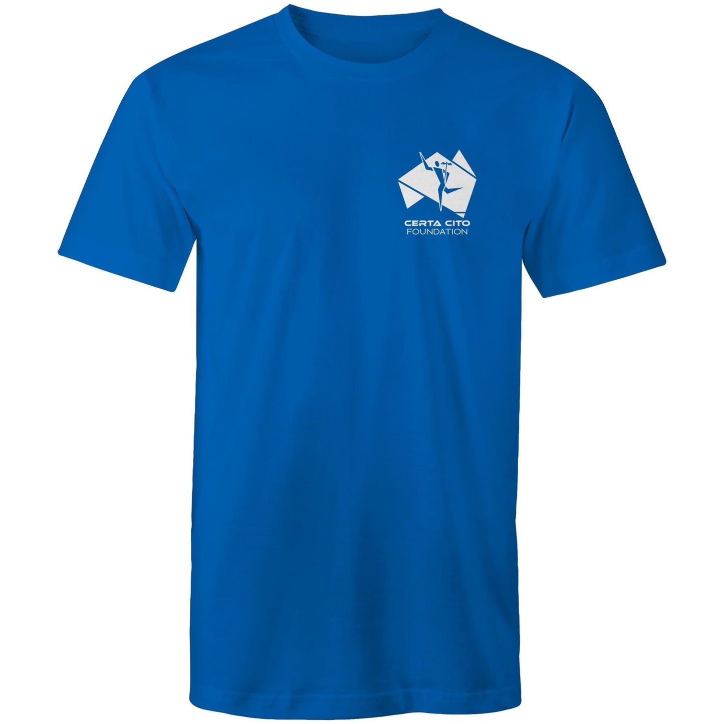Men's Staple T-shirt - White Block Logo